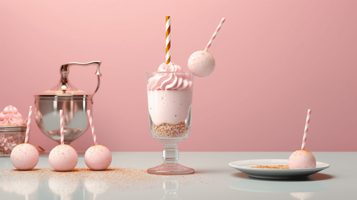 Milkshake and Cake Pops